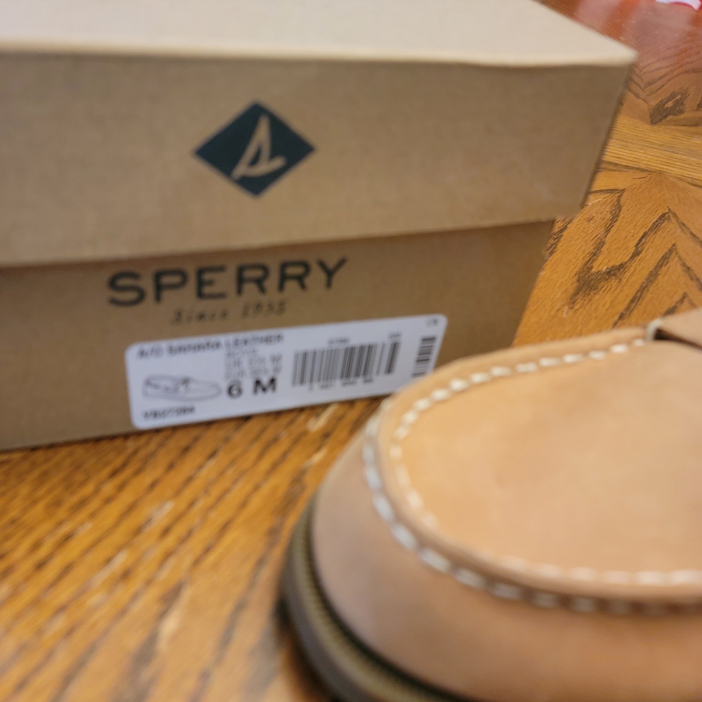 Sperry Kids Light Brown Dress Shoes - Picture 3 of 3